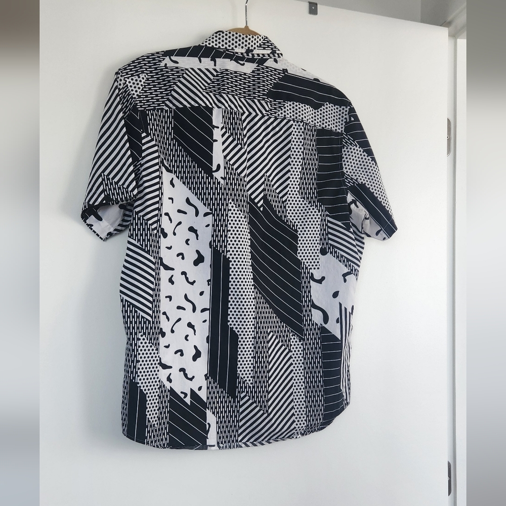 Inc Short Sleeve Button Down - image 2